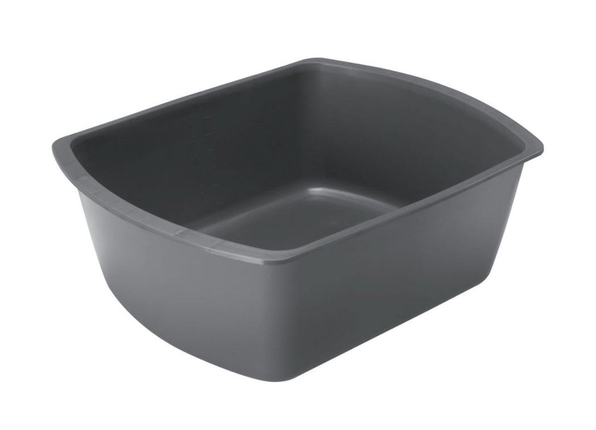 rectangular plastic basin