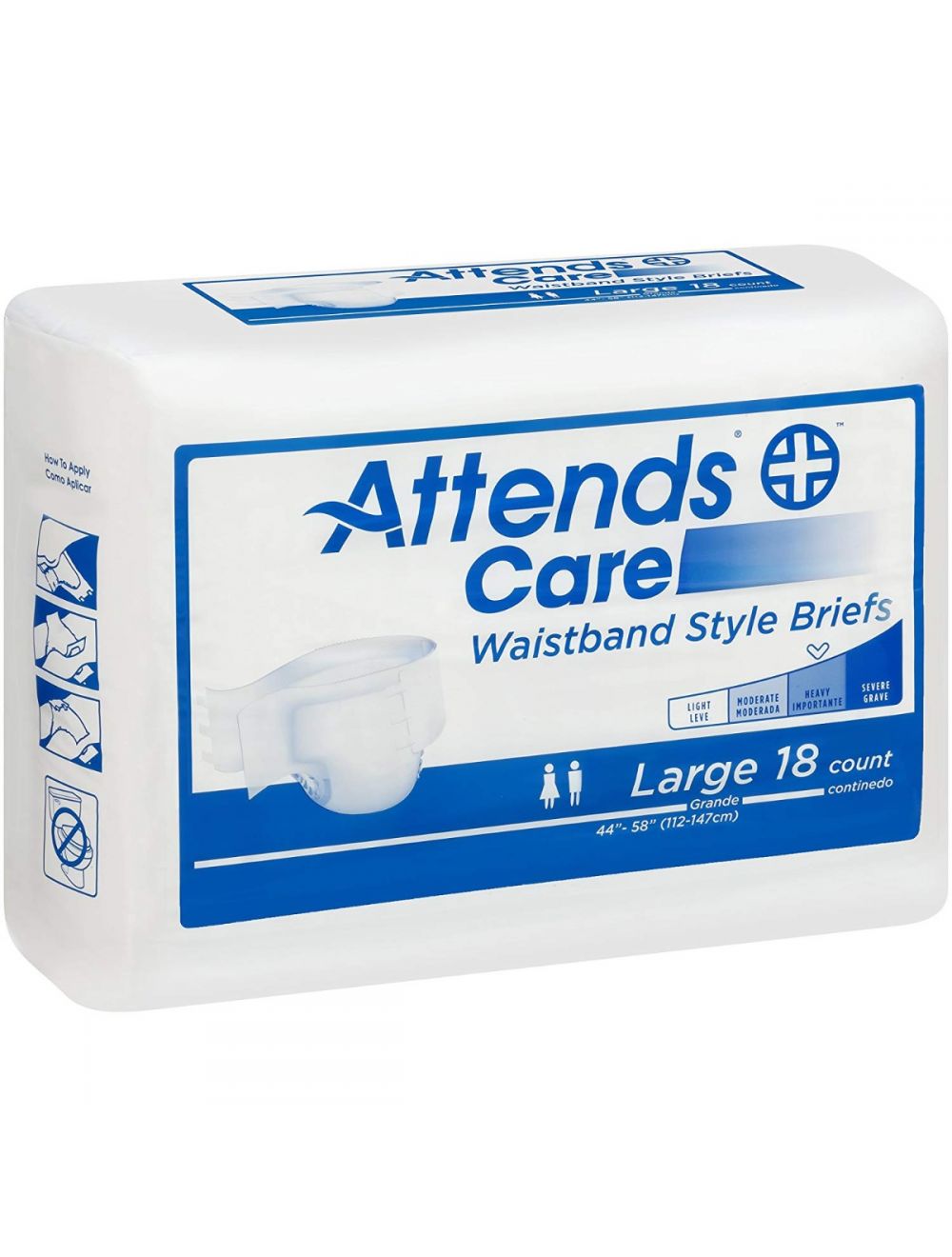 California Medical Supply Company Attends Care Briefs Heavy Absorbency AAA  Medical Supply In San Diego
